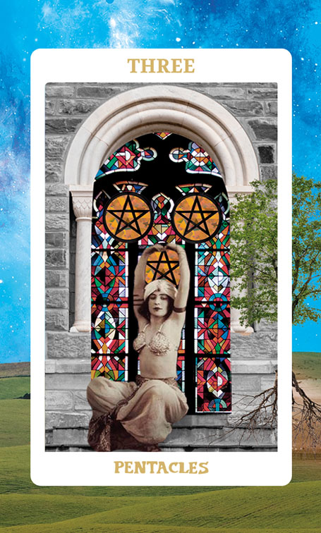 Three of Pentacles